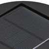 vidaXL Luz de camino LED solar 2 pcs Acero laminado en fr&iacute;o