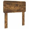 vidaXL Cabecero Roble ahumado Madera contrachapada