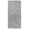 vidaXL Aparador de madera de ingenier&iacute;a gris hormig&oacute;n 79x38x80 cm