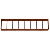 vidaXL Jardinera acero corten 360x80x40 cm