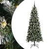 vidaXL &Aacute;rbol de Navidad artificial Verde 180 cm PVC, pl&aacute;stico y acero