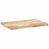 vidaXL Encimera tocador ba&ntilde;o madera acacia sin tratar 140x50x4 cm