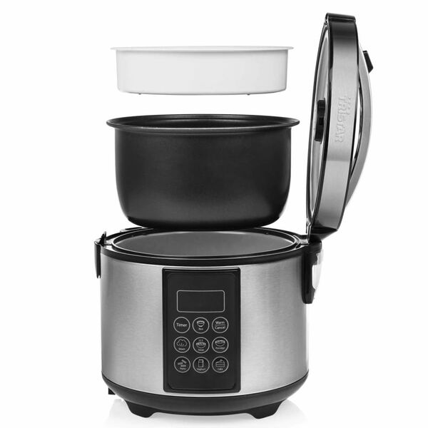 Tristar Robot de cocina y arrocera digital acero inoxidable 500W 1,5L