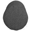 vidaXL Cojines Bolster 2 pcs Gris oscuro &Oslash; 15 x 40 cm Tela de pana