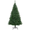 vidaXL &Aacute;rbol de Navidad artificial Verde 180 cm PVC y Acero y Pl&aacute;stico