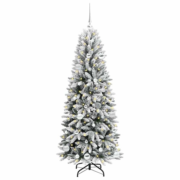 vidaXL Árbol de Navidad artificial con 150 LED 63 x 63 x 150 cm