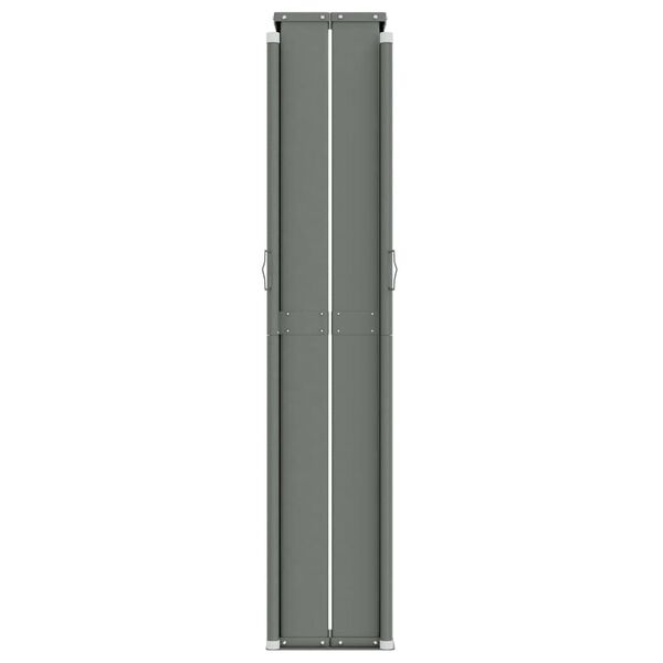 vidaXL Toldo lateral retráctil rojo 220x1200 cm