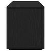 vidaXL Gabinete de TV Roble Negro 120 x 30 x 40,5 cm