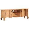 vidaXL Mueble de TV madera maciza 115x30x42 cm