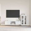 vidaXL Conjunto de mueble de TV FLORIN brillante Madera de ingenier&iacute;a