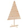 vidaXL &Aacute;rbol de Navidad de adorno madera maciza 150 cm