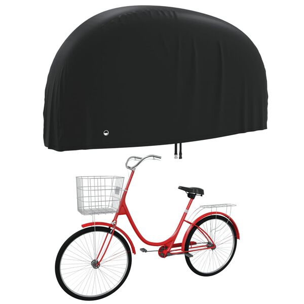 vidaXL Cubiertas para bicicletas 2 uds tela Oxford 190T 200x70x110 cm