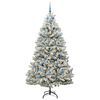 vidaXL &Aacute;rbol de Navidad artificial Verde y 210 cm PVC y Metal