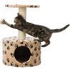 TRIXIE Poste rascador para gatos Junior Toledo beige 61 cm