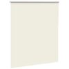 vidaXL Estor Enrollable Opaco Blanco Roto 130x130cm Tela Ancho 126,6cm