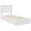 vidaXL Cama con almacenamiento 90 x 200 cm Madera de ingenier&iacute;a