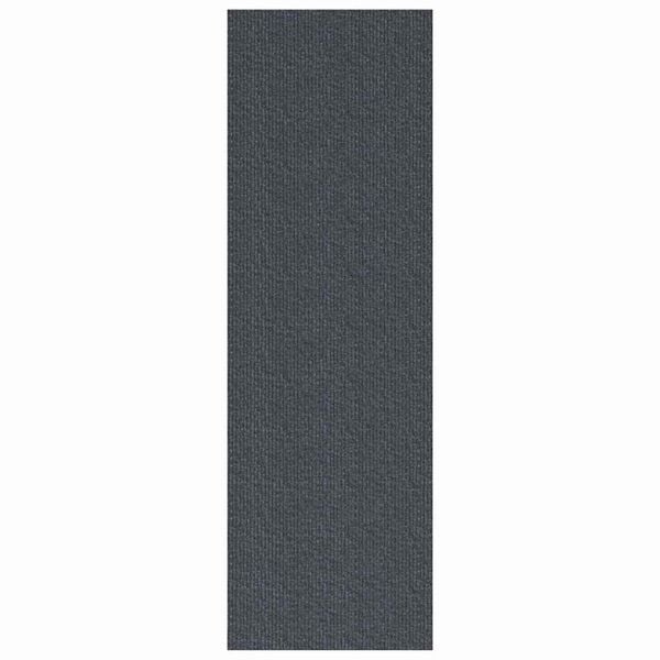 vidaXL Runner de Alfombra Gris 80 x 200 cm tela