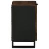 vidaXL Gabinete de Lavabo para Baño con puerta Nogal 38 x 33,5 x 58 cm