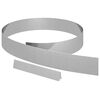 vidaXL Borde de C&eacute;sped 450 x 10 cm Acero Galvanizado Plateado