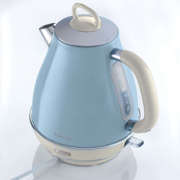 Ariete Hervidor de agua Vintage cono azul 1,7L