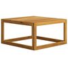 vidaXL Mesa de centro de madera maciza de acacia 68x68x29 cm