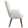 vidaXL sill&oacute;n Crema 63 x 67 x 94 cm Terciopelo