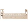 vidaXL Estructura de cama sin colch&oacute;n madera maciza de pino 90x190 cm