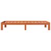 vidaXL Cama sin colch&oacute;n madera maciza de pino marr&oacute;n cera 100x200 cm