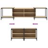 vidaXL Mueble de TV madera de ingenier&iacute;a roble Sonoma 203x37x50 cm