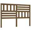 vidaXL Cabecero de cama madera maciza de pino marr&oacute;n miel 141x4x100 cm