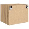 vidaXL Mueble de pared Roble artisan 50 x 42.5 x 40 cm