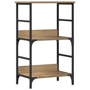 vidaXL Estanter&iacute;a madera de ingenier&iacute;a roble artisan 50x33x82 cm