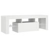 vidaXL Mueble para TV con luces LED blanco 120x35x40 cm