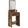 vidaXL Mesa Tocador Roble ahumado 50 x 41 x 140 cm