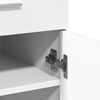 vidaXL Aparador madera de ingeniería blanco 80x42,5x93 cm