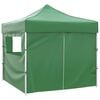 vidaXL Carpa de Fiesta Verde 291 x 291 x 315 cm Tela Oxford