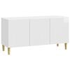 vidaXL Mueble de TV 99 x 34,5 x 50 cm Brillante Madera de Ingenier&iacute;a
