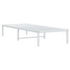 vidaXL Estructura de cama sin colch&oacute;n metal blanco 80x200 cm