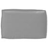 vidaXL Cojín Gris 60 x 40 x 12 cm Tela Oxford