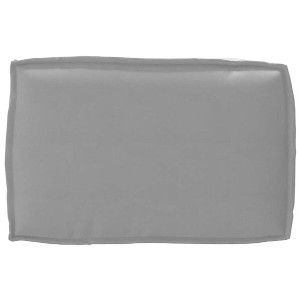 vidaXL Cojín Gris 60 x 40 x 12 cm Tela Oxford