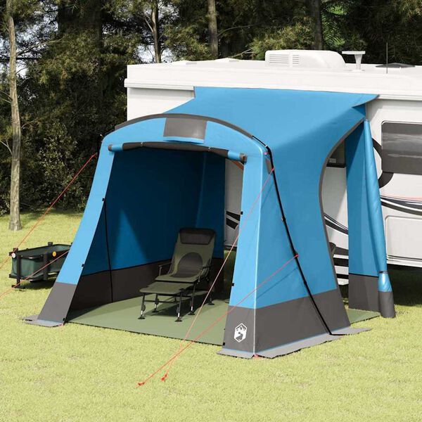 vidaXL Tienda para port&oacute;n trasero Azul 285 x 255 x 245 cm tafet&aacute;n