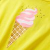 Camiseta infantil amarillo 104