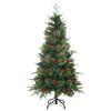vidaXL &Aacute;rbol de Navidad artificial con ramas articuladas Verde 150 cm