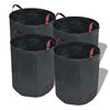 vidaXL Bolsas de Desechos de Jard&iacute;n Verde Tela de PP 45 x 76 cm