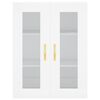 vidaXL Armario de pared blanco 69,5x34x90 cm