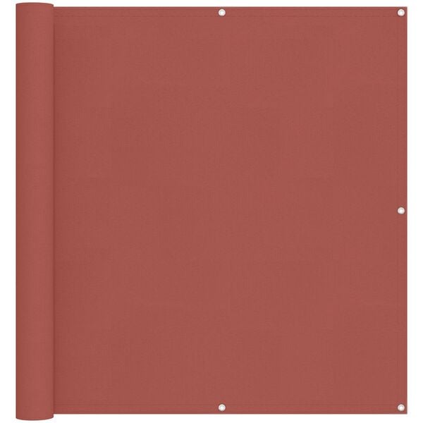 vidaXL Pantalla de Balc&oacute;n Oxford alu recubierto de PU