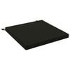 vidaXL Cojines para asiento SOEST 100% Poli&eacute;ster Negro 70 x 70 x 5 cm