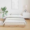 vidaXL Estructura de cama Natural 213.5 x 104 x 9 cm