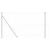 vidaXL Poste de Valla Galvanizado 50 x 1,4 m Acero