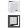 vidaXL Ventana de s&oacute;tano oscilante y abatible RISOR 50 x 50 cm